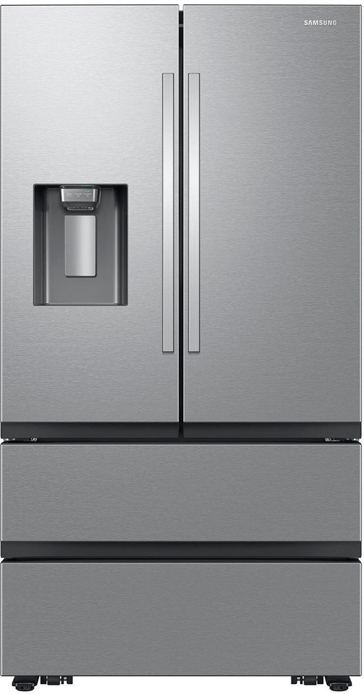 Samsung - 30 cu. ft. 4-Door French Door Smart Refrigerator with Four Types of Ice - Stainless Steel