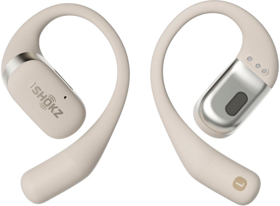 Shokz - OpenFit Open-Ear True Wireless Earbuds - Beige