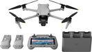 DJI - Air 3 Fly More Combo Drone and RC 2 Remote Control with Built-in Screen - Gray