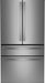 GE Profile - 28.7 Cu. Ft. 4-Door French Door Smart Refrigerator  with Dual-Dispense AutoFill Pitcher - Stainless Steel