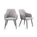 Walker Edison - Modern Dining Chair - Fog Grey