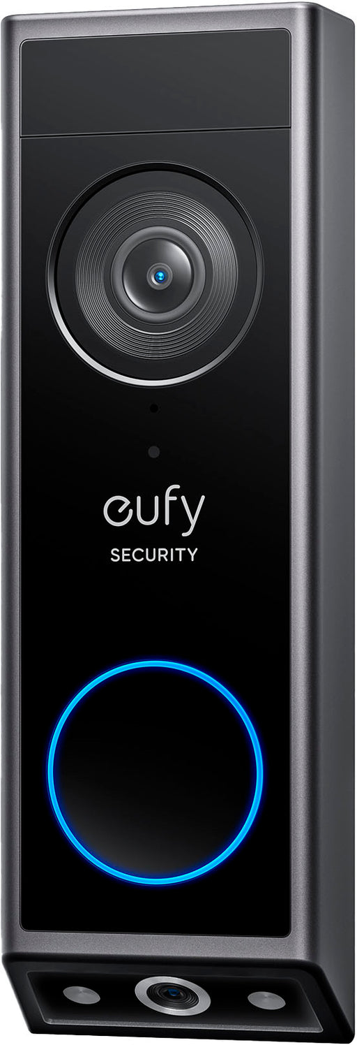 eufy Security - E340 Video Doorbell - Wired/Battery Operated - black