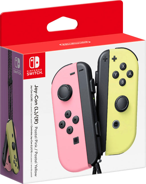 Nintendo - Joy-Con (L/R) Wireless Controllers - Pastel Pink/Pastel Yellow
