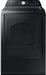 Samsung - 7.4 Cu. Ft. Smart Electric Dryer with Sensor Dry - Black