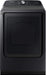 Samsung - 7.4 Cu. Ft. Smart Gas Dryer with Steam Sanitize+ - Black