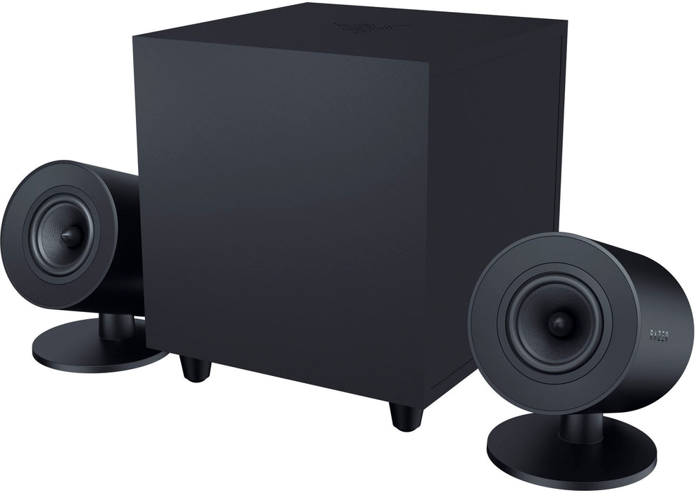 RAZER NOMMO V2 Full-Range 2.1 PC Gaming Speakers with Wired Subwoofer - Black