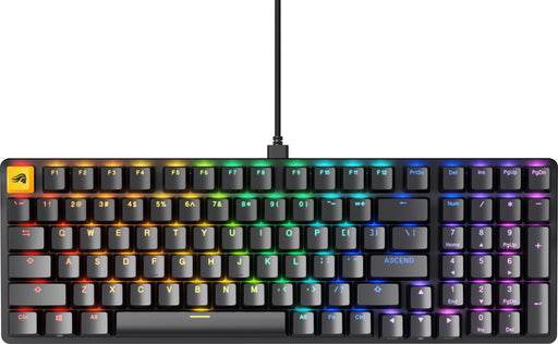 Glorious - GMMK 2 Prebuilt 96 Full Size Wired  Mechanical Linear Switch Gaming Keyboard with Hotswappable Switches - Black