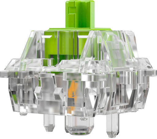 Glorious - Raptor 5-pin Lubed Clicky Hot Swappable Switch for Mechanical Keyboards (36x) - Clear/Green