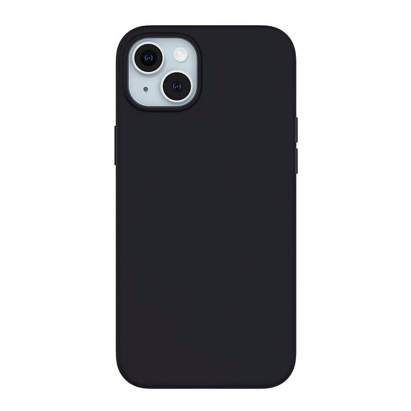 Insignia - Silicone Case with MagSafe for iPhone 17e/16e/ 15/14/13 - Black