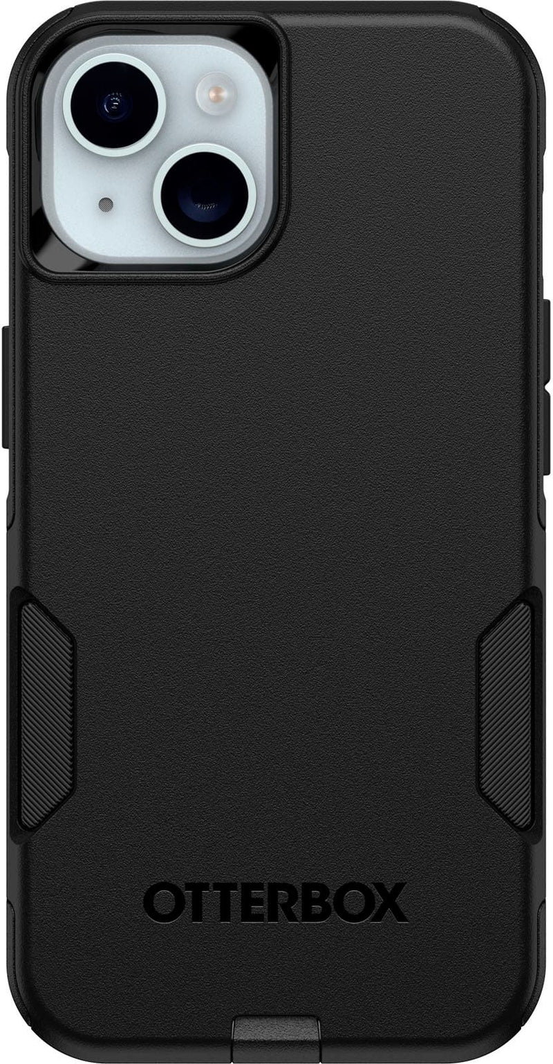 OtterBox - Commuter Series Hard Shell for MagSafe for Apple iPhone 17e iPhone 16e iPhone 15 iPhone 14 and iPhone 13 - Black