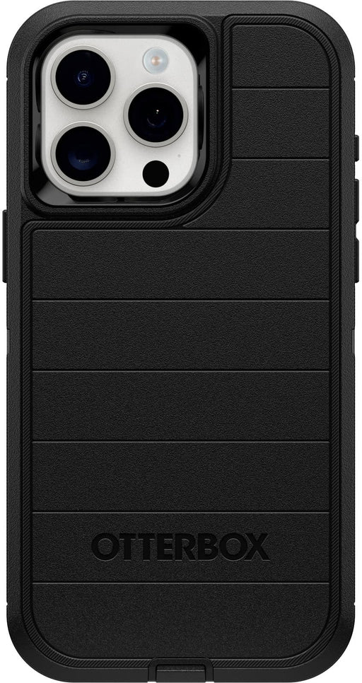 OtterBox - Defender Series Pro Hard Shell for Apple iPhone 15 Pro Max - Black