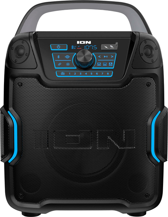 ION Audio - Sport 320 200W Portable Bluetooth Battery Powered All-Weather Speaker with Premium 5-Speaker 320 Sound - Black