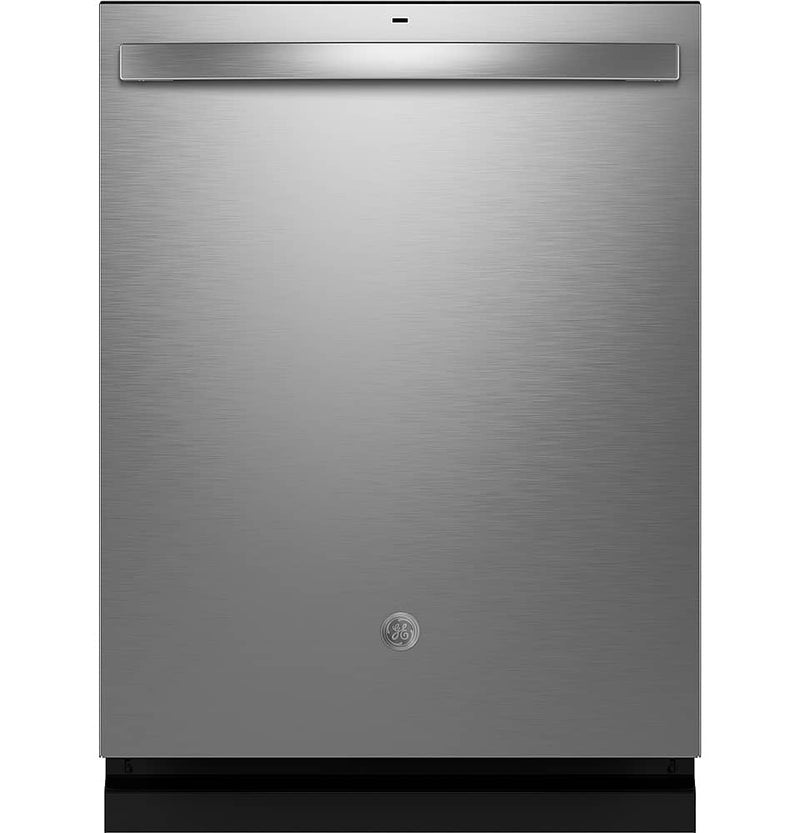 GE - 24" Top Control Built-In Tub Dishwasher with 3rd Rack Sanitize Cycle and 45 dBA - Stainless Steel