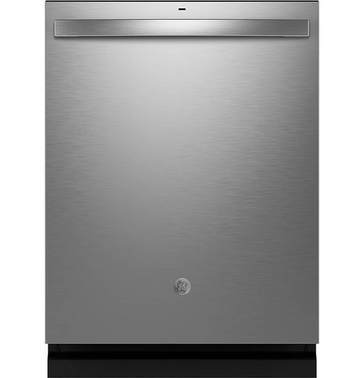 GE - 24" Top Control Built-In Tub Dishwasher with 3rd Rack Sanitize Cycle and 45 dBA - Stainless Steel