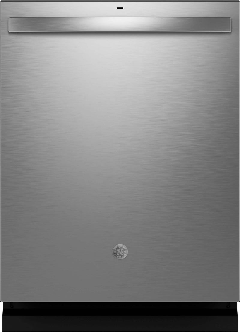 GE - 24" Top Control Built-In Tub Dishwasher with 3rd Rack Stainless Steel