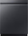 Samsung - 24" AutoRelease Dry Smart Built-In Stainless Steel Tub Dishwasher with 3rd Rack StormWash 46 dBA - Fingerprint Resistant Matte Black