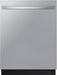 Samsung - AutoRelease Dry Smart Built-In Stainless Steel Tub Dishwasher with 3rd Rack StormWash 46 dBA - Stainless Steel