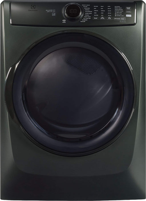 Electrolux - Front Load Perfect Steam Gas Dryer with LuxCare Dry and Instant Refresh  8.0 Cu. Ft - Alpine