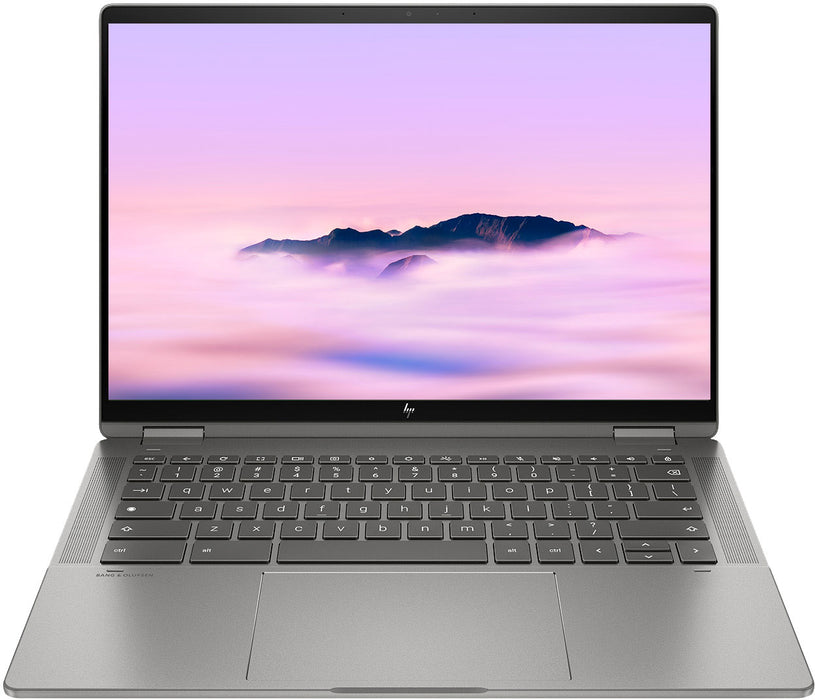 HP - 2-in-1 14" Wide Ultra XGA Touch-Screen Chromebook Plus Laptop - Intel Core i3 - 8GB Memory - 256GB SSD - Mineral Silver