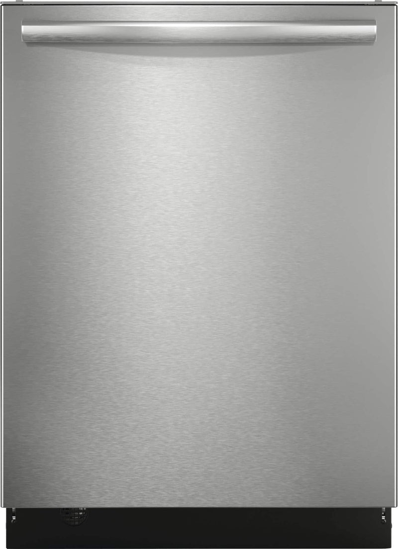 Frigidaire - Gallery 24" Top Control Built-In Tub Dishwasher with Third Rack CleanBoost Technology and 47 dBA - Stainless Steel