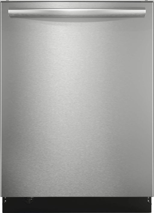 Frigidaire - Gallery 24" Top Control Built-In Stainless Steel Tub Dishwasher with Third Rack CleanBoost Technology and 47 dBA - Stainless Steel