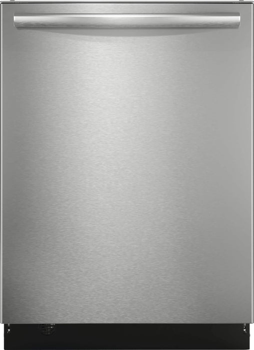 Frigidaire - Gallery 24" Top Control Built-In Stainless Steel Tub Dishwasher with CleanBoost Technology 47 dBA - Stainless Steel