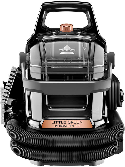 BISSELL - Little Green HydroSteam Pet Corded Portable Deep Cleaner - Titanium with Copper Harbor accents