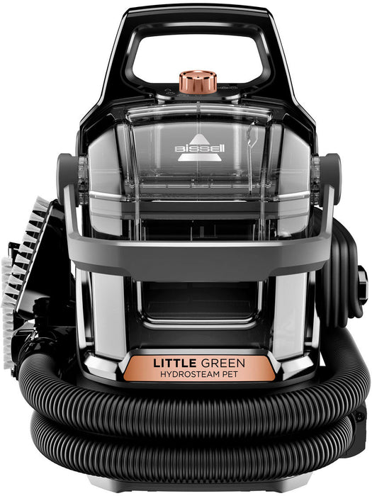 BISSELL - Little Green HydroSteam Pet Corded Portable Deep Cleaner - Titanium with Copper Harbor accents