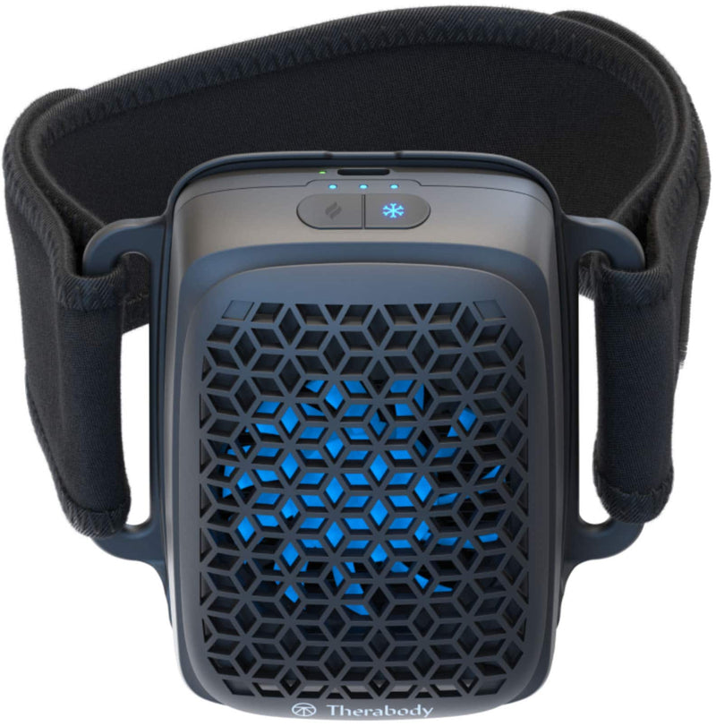 Therabody - RecoveryTherm Cube - Instant Hot Cold  Contrast Therapy For Targeted Pain Relief - Black