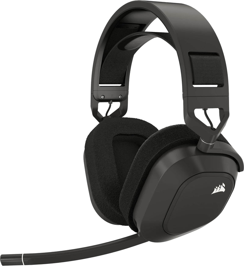 CORSAIR - HS80 MAX Wireless Gaming Headset for PC PS5 PS4 - Steel Gray