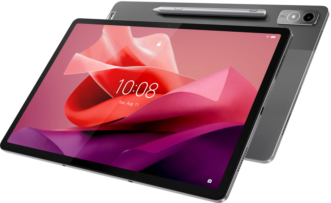 Lenovo - Tab P12 with Lenovo Tab Pen Plus - ZACH0165US - Storm Grey