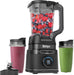 Ninja - Detect Power Blender Pro + Personal Single-Serve BlendSense Technology 1800PW 72 oz. Pitcher To-Go Cups - Black