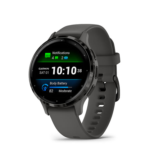 Garmin Venu 3S - pebble gray - smart watch with band - 8 GB
