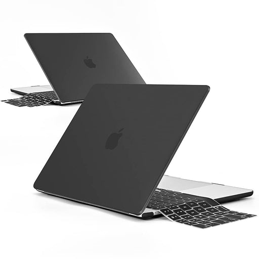 Techprotectus - MacBook case for 2023-25 MacBook Air 15" with Apple M2/M3/M4 Chip - Black