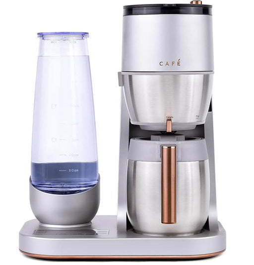 Caf - Grind  Brew Smart Coffee Maker with Gold Cup Standard - Stainless Steel