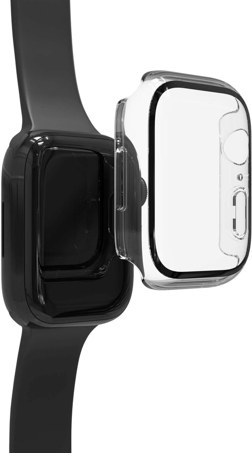 ZAGG - InvisibleShield Glass Elite 360 Bumper Screen Protection for Apple Watch Series 7 8  9 41mm  SE 4 5  6 40mm - Clear