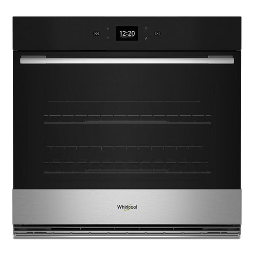 Whirlpool - 30" Smart Built-In Single Electric Wall Oven with Air Fry - Stainless Steel