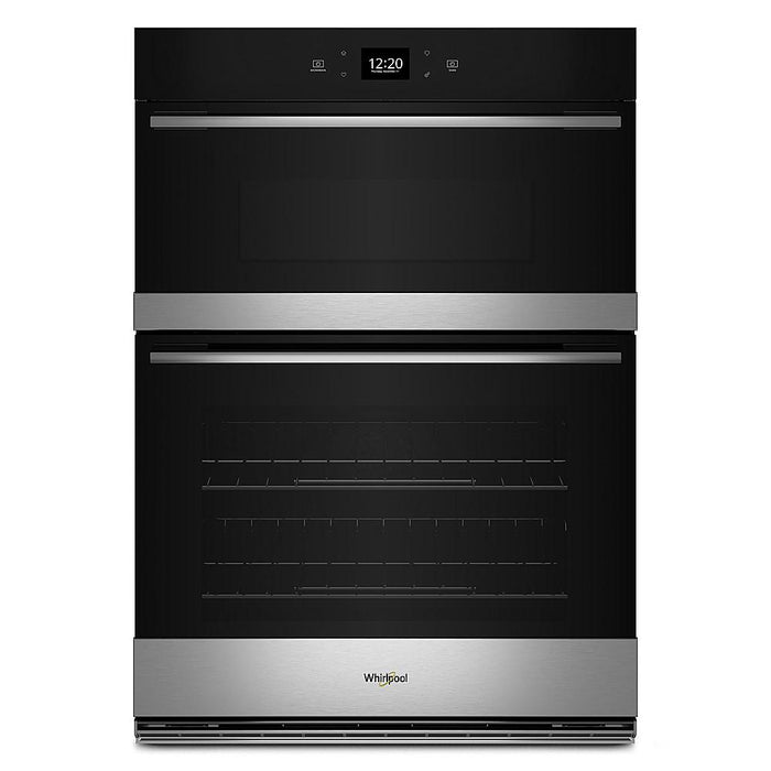 Whirlpool - 30" Smart Built-In Electric Combination Wall Oven with Air Fry - Stainless Steel