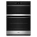 Whirlpool - 30" Smart Built-In Electric Combination Wall Oven with Air Fry - Stainless Steel