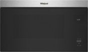 Whirlpool - 1.1 Cu. Ft. Over-the-Range Microwave with Flush Built-in Design - Stainless Steel