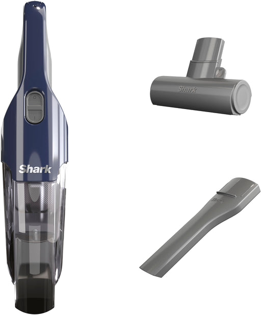 Shark - Cyclone PET Handheld Vacuum with HyperVelocity Suction PetExtract Hair Tool - Navy Blue