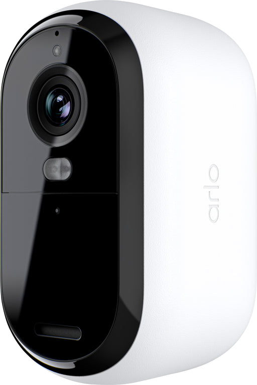 Arlo - Essential 1-Camera Outdoor Wireless 2K Security Camera (2nd Generation) with Color Night Vision - White