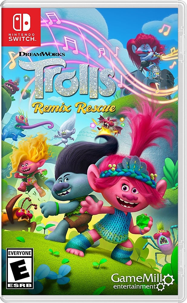 DreamWorks Trolls Remix Rescue - Nintendo Switch  OLED Model Nintendo Switch Nintendo Switch Lite