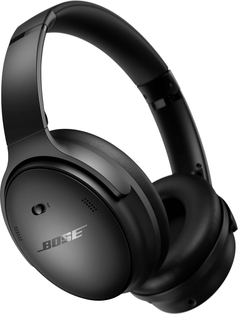 Bose - QuietComfort Wireless Noise Cancelling Over-the-Ear Bluetooth Headphones - Black