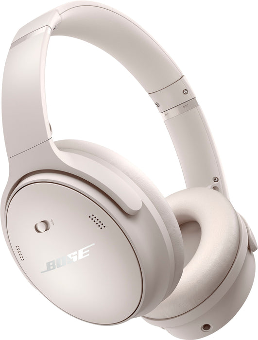 Bose - QuietComfort Wireless Noise Cancelling Over-the-Ear Headphones - White Smoke