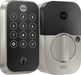 Yale - Assure Lock 2 - Smart Lock Wi-Fi Deadbolt with Touchscreen Keypad  Fingerprint Access - Satin Nickel