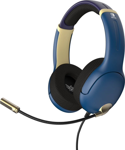 PDP - AIRLITE Wired Headset Brave Blue For Nintendo Switch Nintendo Switch - OLED Model  Nintendo Switch Lite - Brave Blue