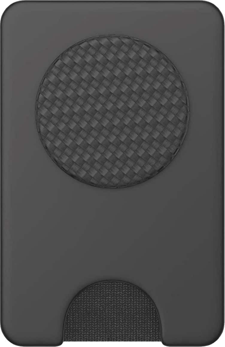 PopSockets - MagSafe PopWallet+ Cell Phone Wallet  Grip with Adapter Ring - Carbonite Weave