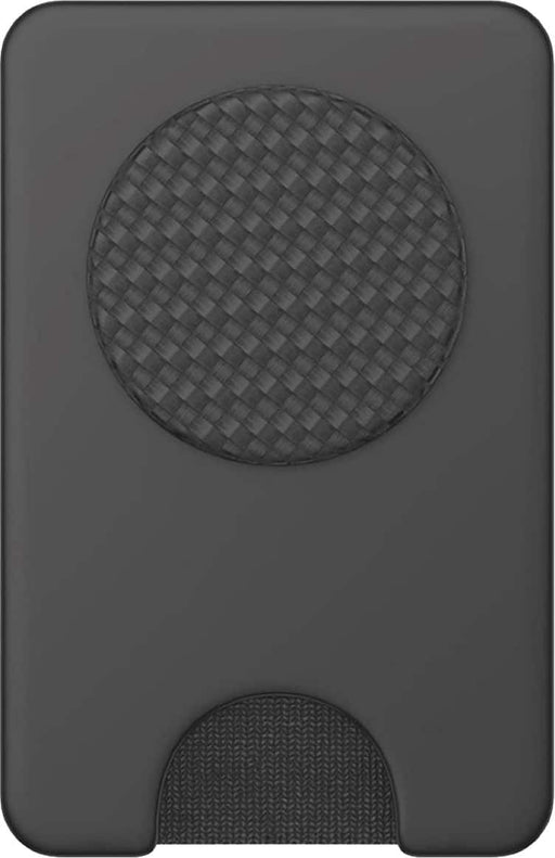 PopSockets - MagSafe PopWallet+ Cell Phone Wallet  Grip with Adapter Ring - Carbonite Weave