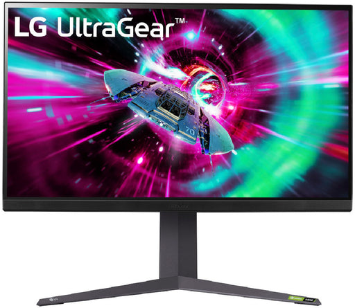 LG - UltraGear 32" IPS UHD 1-ms FreeSync and G-SYNC Compatible Monitor with HDR (Display Port HDMI) - Black